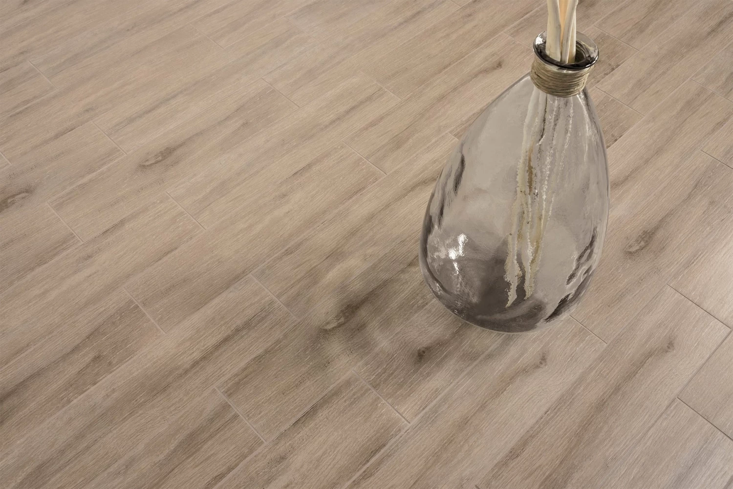 Heathland 6-in X 24-in Wood Look Porcelain Field Tile In Walnut - Image 3