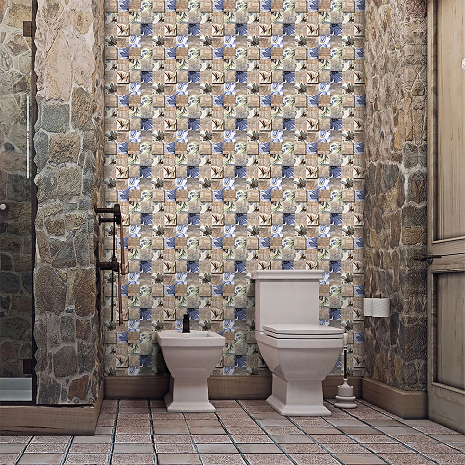 6-60pcs Peel And Stick Tile Backsplash Self-Adhesive Decorative Waist Line Mosaic Tiles For Kitchen And Bathroom - Image 8