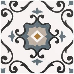 ACHIM Retro Slate 12 In. X 12 In. Self-Adhesive Vinyl Floor Tile (20 Tiles/20 Sq. Ft.)