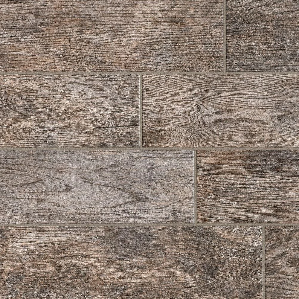 Marazzi Montagna Wood Weathered Gray 6 In. X 24 In. Porcelain Floor And Wall Tile (14.53 Sq. Ft. / Case) - Image 10