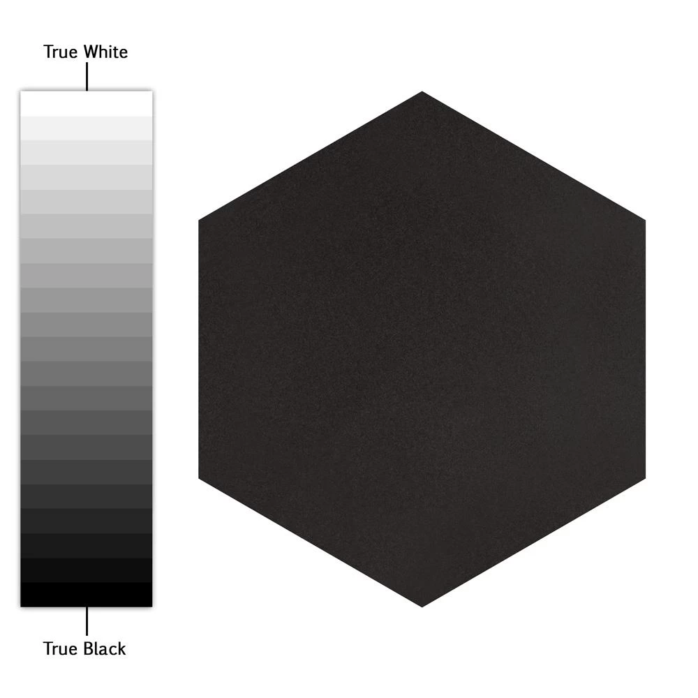 Merola Tile Textile Hex Black 8-5/8 In. X 9-7/8 In. Porcelain Floor And Wall Tile (11.56 Sq. Ft. / Case) - Image 8