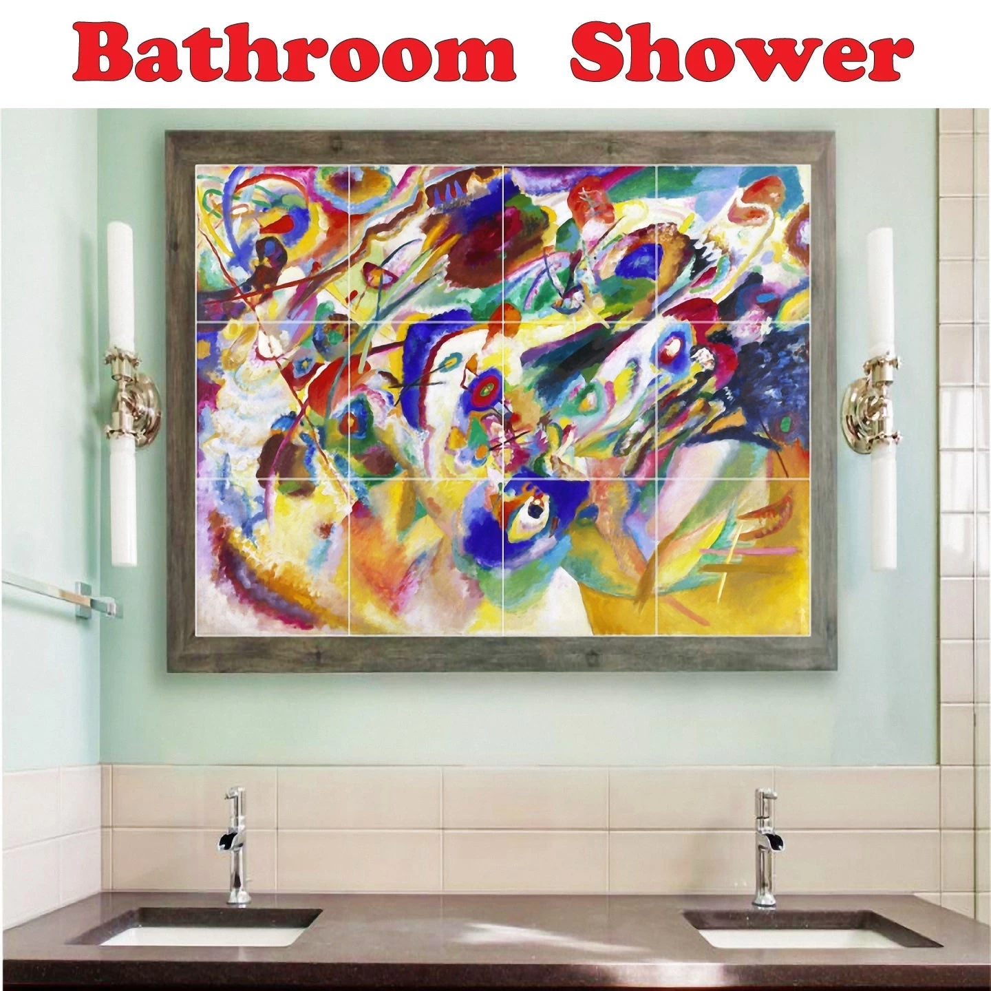 Flowers Ceramic Tile Mural Kitchen Backsplash Bathroom Shower 402538-S43 - Image 2