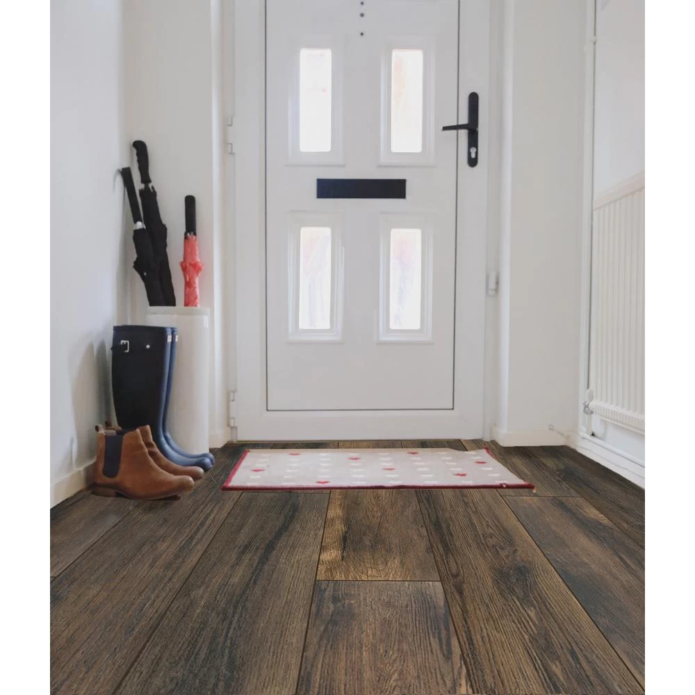 Florida Tile Home Collection Smoked Hickory 8 In. X 36 In. Porcelain Floor And Wall Tile - Image 3