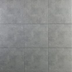 Gris Dark Gray 9x9 Glazed Porcelain Tile