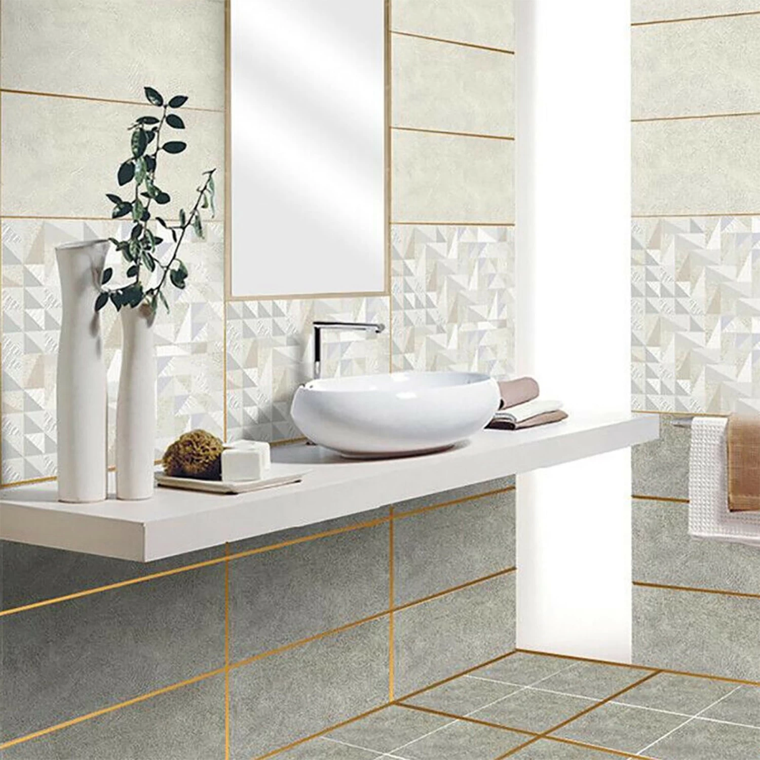 50M Self-adhesive Ceramic Tile Mildewproof Gap Floor Tile Tape Wall Sticker - Image 4