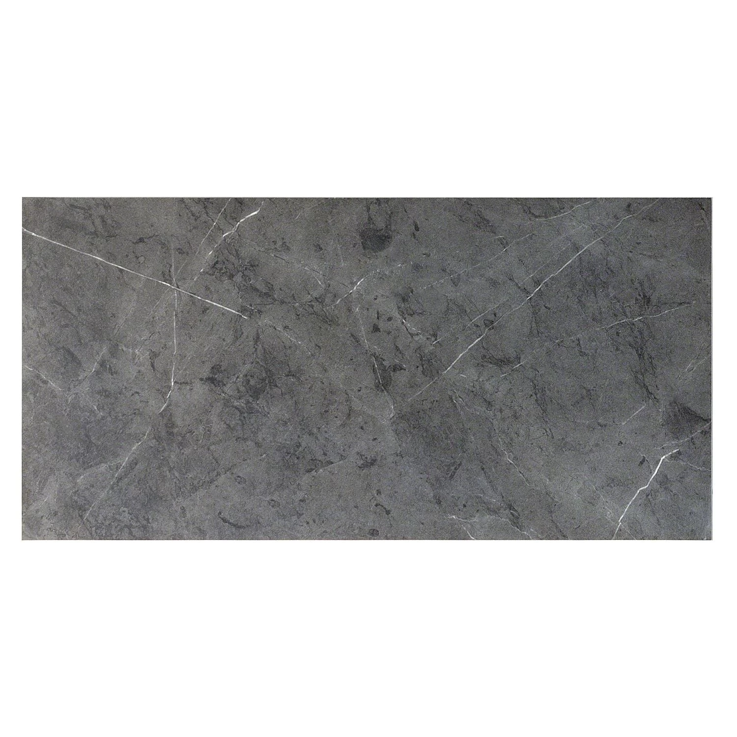 Bond Tile Elegant Amani Gray 12 In. X 24 In. Matte Marble Look Porcelain Floor And Wall Tile (6 Pieces 11.62 Sq. Ft. / Case) - Image 5