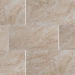 MSI Cancun Beige 12 In. X 24 In. Matte Ceramic Floor And Wall Tile (16 Sq. Ft. / Case)