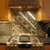 4" X 4" Brushed Stainless Steel Kitchen Back Splash Tile (9 Tile) $17.95/SF