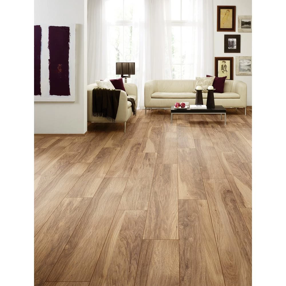 Home Decorators Collection Shefton Hickory 12mm Thick X 6.1 In. Wide X 47.64 In. Length Laminate Flooring (14.13 Sq. Ft. / Case) - Image 8