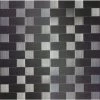 Instant Mosaic 12 In. X 12 In. X 6 Mm Peel And Stick Brushed Stainless Metal Wall Tile