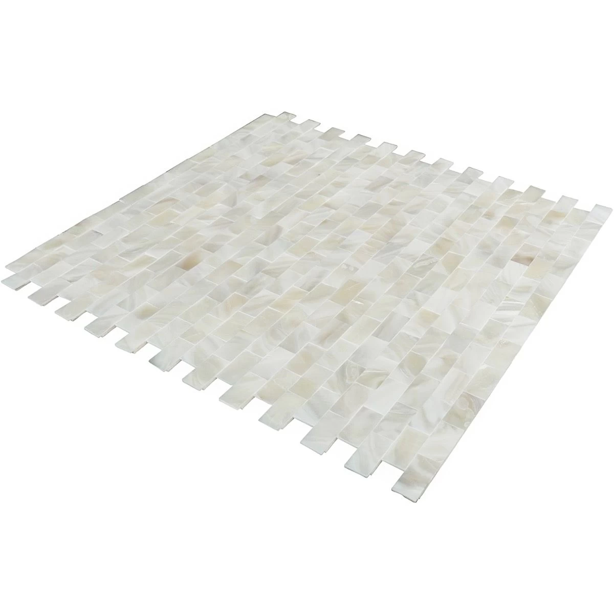 Bond Tile Easy Luxe Mother Of Pearl Brick 11.31 In. X 11.81 In. Peel And Stick Tile (0.92 Sq. Ft. / Sheet) - Image 6