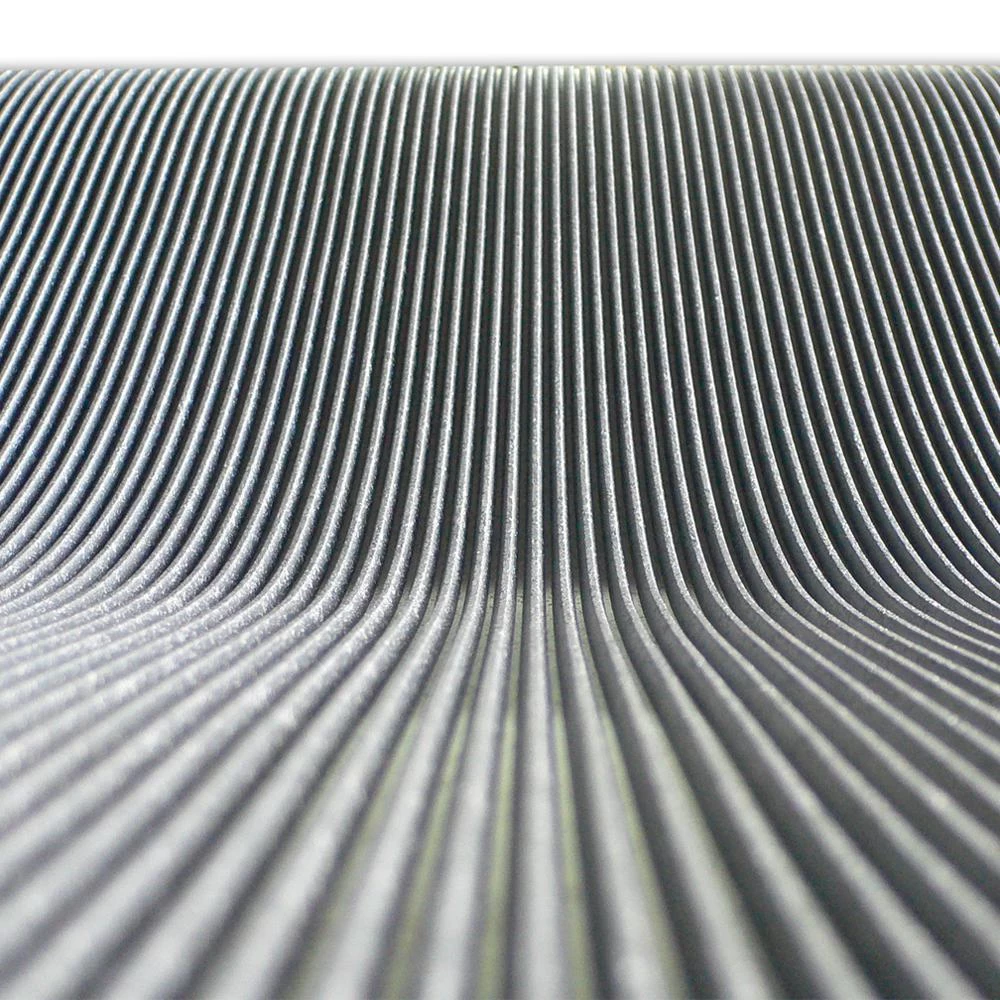 Rubber-Cal Corrugated Fine Rib 1/8 In. X 4 Ft. X 8 Ft. Rubber Runner - Image 4