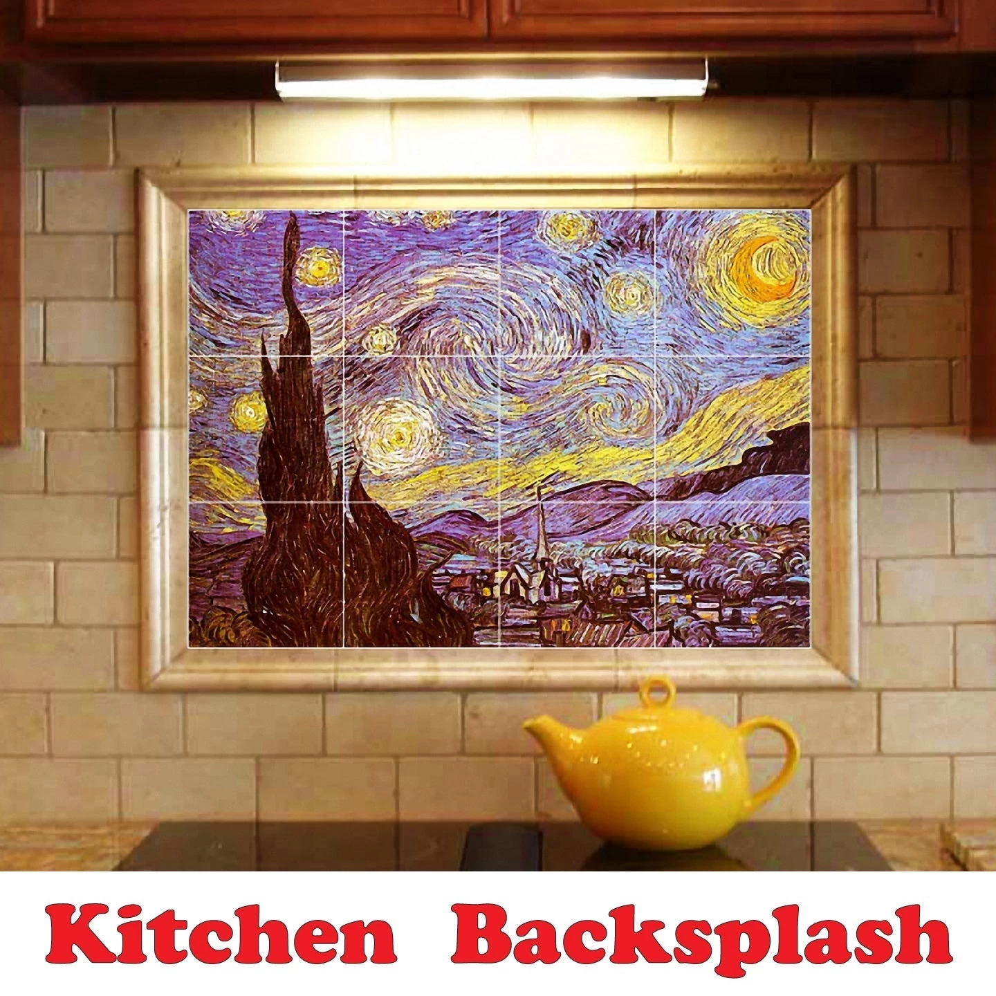 Mushroom Ceramic Tile Mural Kitchen Backsplash Bathroom Shower, 401214-S54 - Image 3