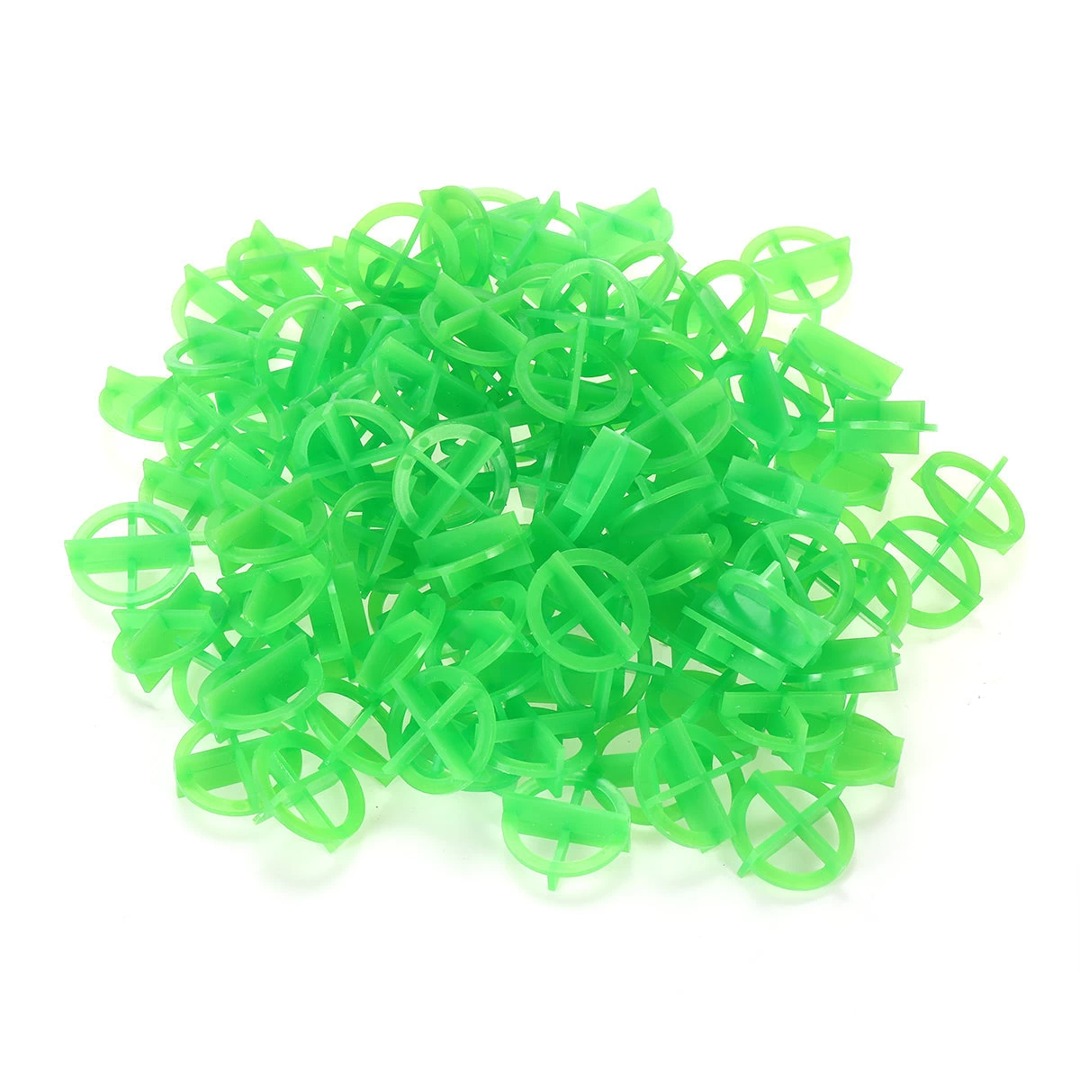 100- 400Pcs 1.5/2/3mm Plastic Clips Cross Tile Leveling, Tile Spacers Leveler Ceramic Wall Floor Leveling System Tool - Image 2