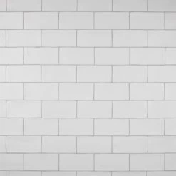 Merola Tile Chester Matte Bianco 3 In. X 6 In. Ceramic Wall Subway Tile (6.02 Sq. Ft. / Case)