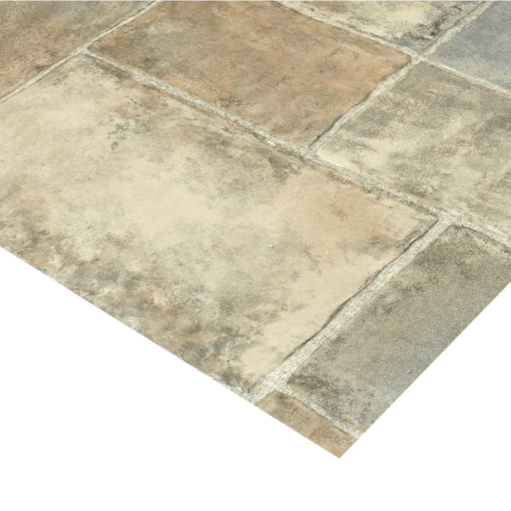 TrafficMASTER Regina Stone Grey Residential Vinyl Sheet, Sold By 13.2 Ft. Wide X Custom Length - Image 4