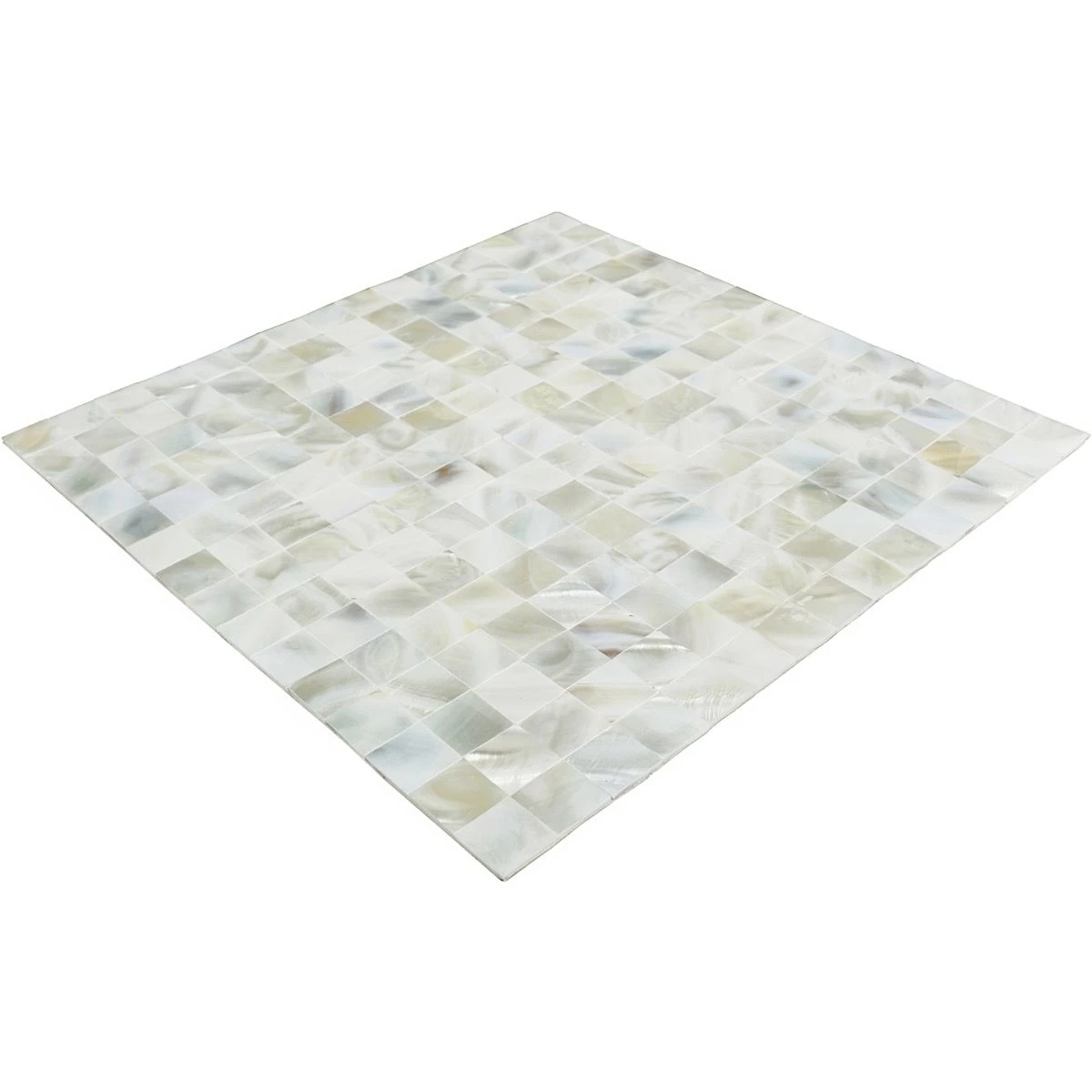 Bond Tile Easy Luxe Mother Of Pearl Square 11.81 In. X 11.81 In. Peel And Stick Tile (0.96 Sq. Ft. / Sheet) - Image 6