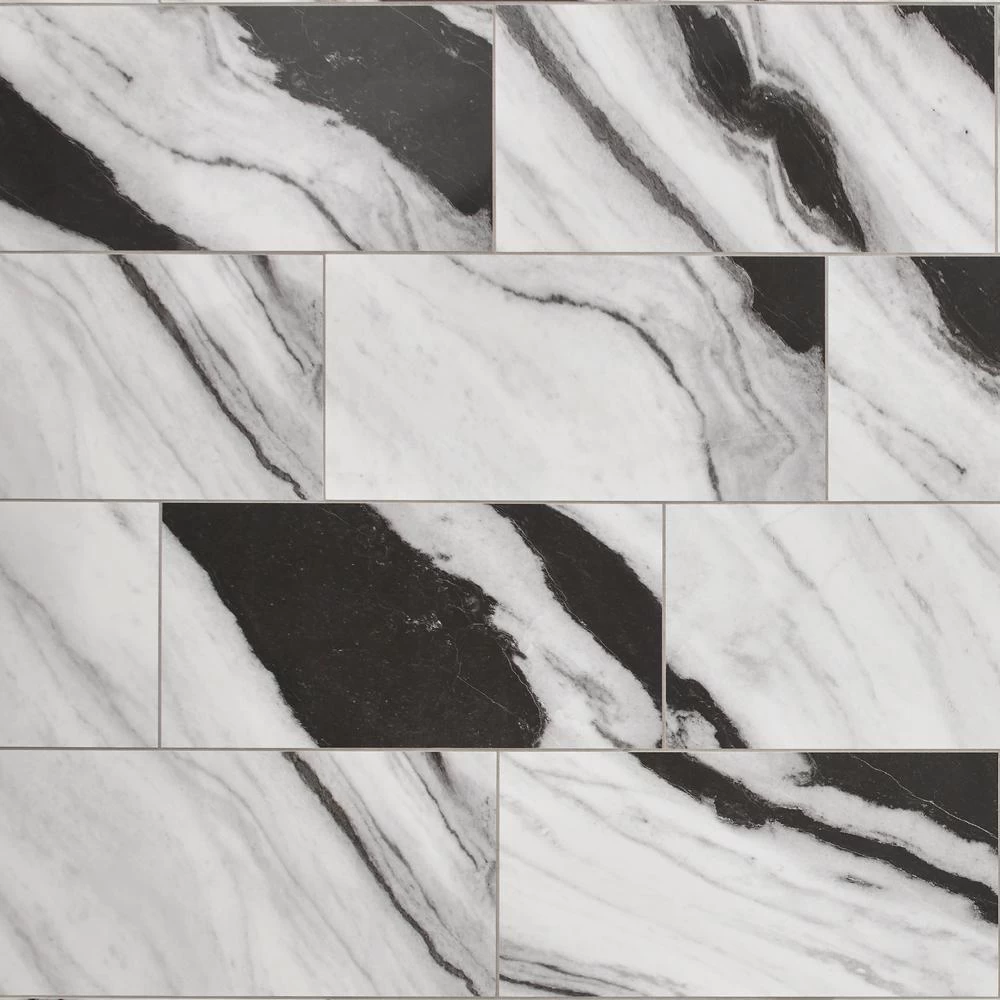 Daltile QuicTile 12 In. X 24 In. Calacatta Marble Polished Porcelain Locking Floor Tile (9.6 Sq. Ft. / Case) - Image 17