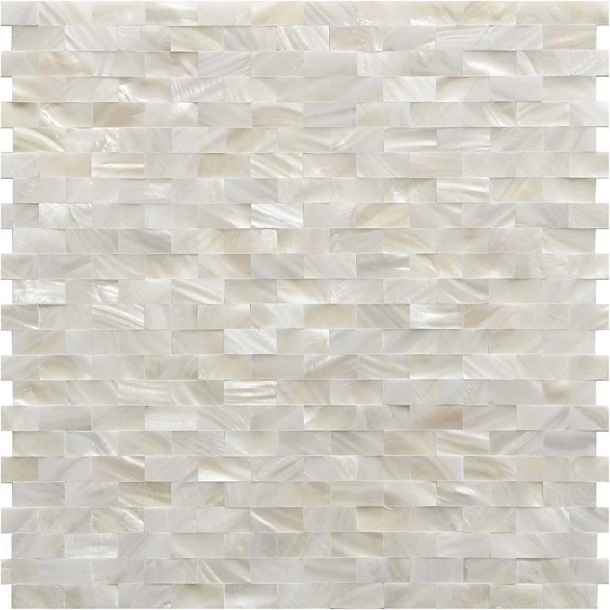 Bond Tile Easy Luxe Mother Of Pearl Brick 11.31 In. X 11.81 In. Peel And Stick Tile (0.92 Sq. Ft. / Sheet) - Image 5