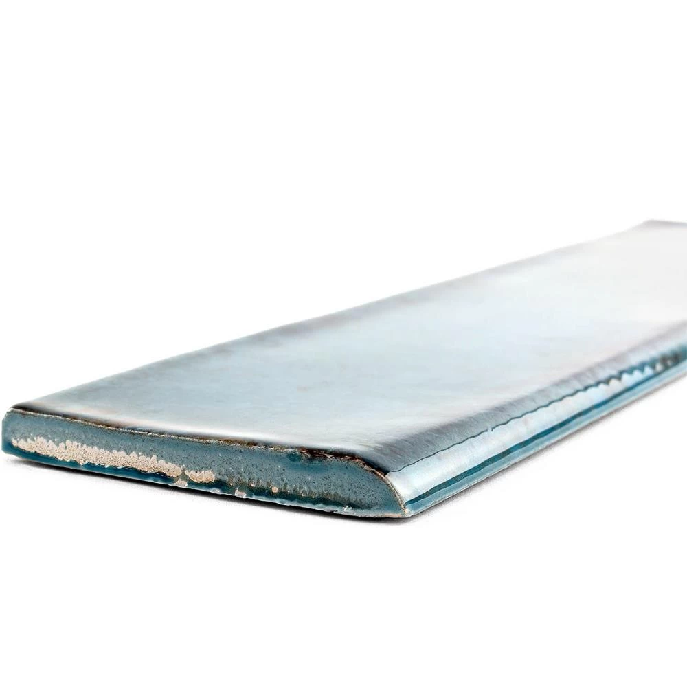 Ivy Hill Tile Moze Blue 3 In. X 12 In. Ceramic Bullnose Trim - Image 2