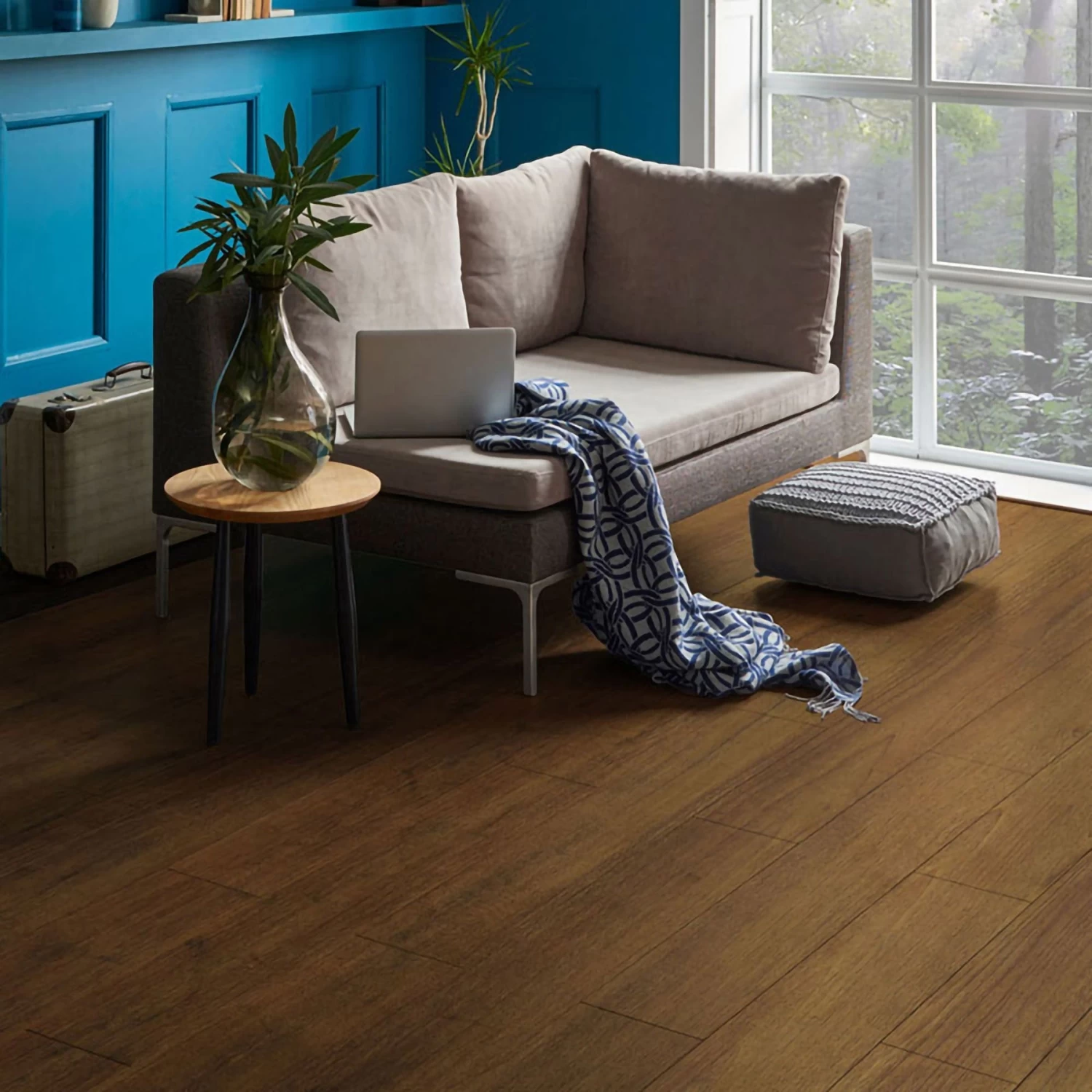 118''x7.87" Self Adhesive Vinyl Floor Tiles Waterproof Stain Resistant Wall Tile - Image 5