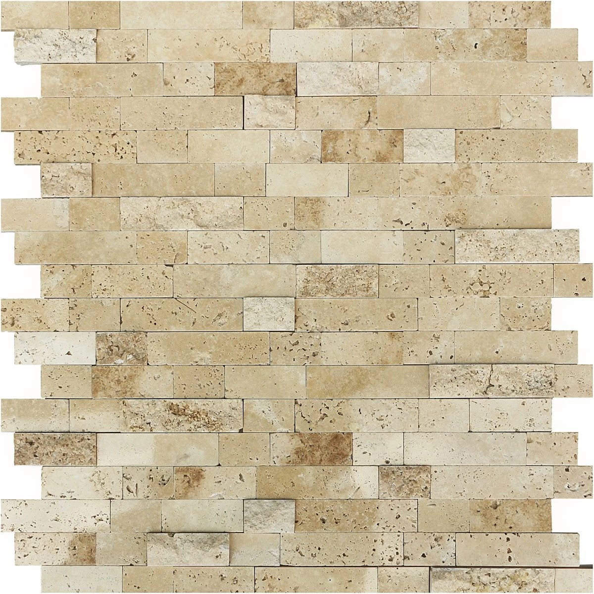 Bond Tile Easy Luxe Brick Crema 10.82 In. X 11.8 In. Marble Peel And Stick Tile (0.88 Sq. Ft. / Sheet) - Image 5