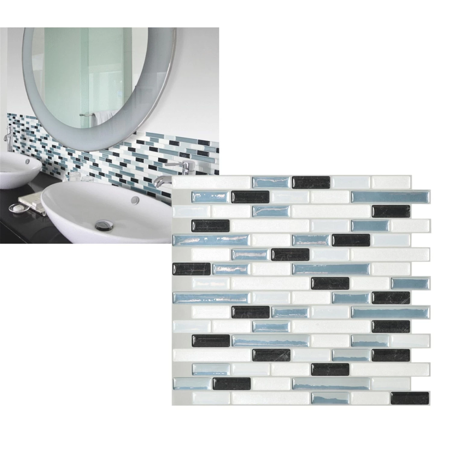 Smart Tiles Original Peel & Stick Backsplash